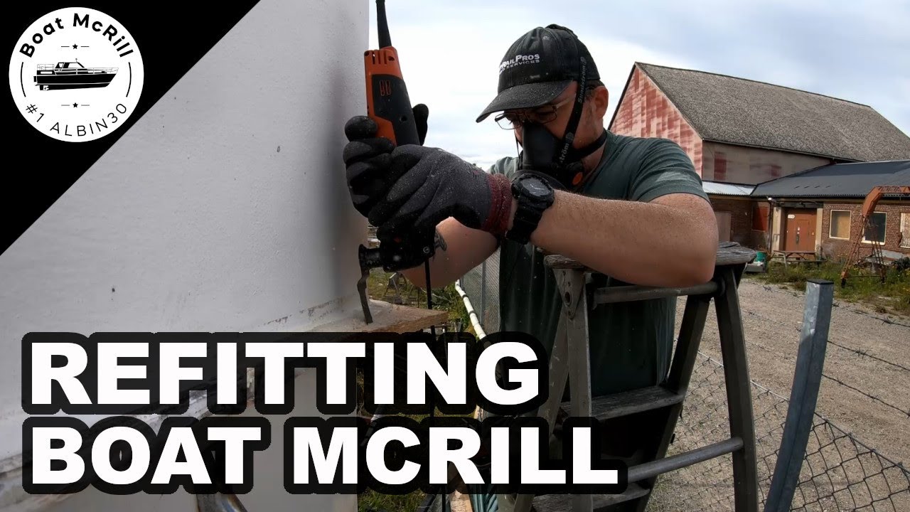 Boat deck repair 2: Starbord Aft Corner need New Core - Boat McRill DIY boat project