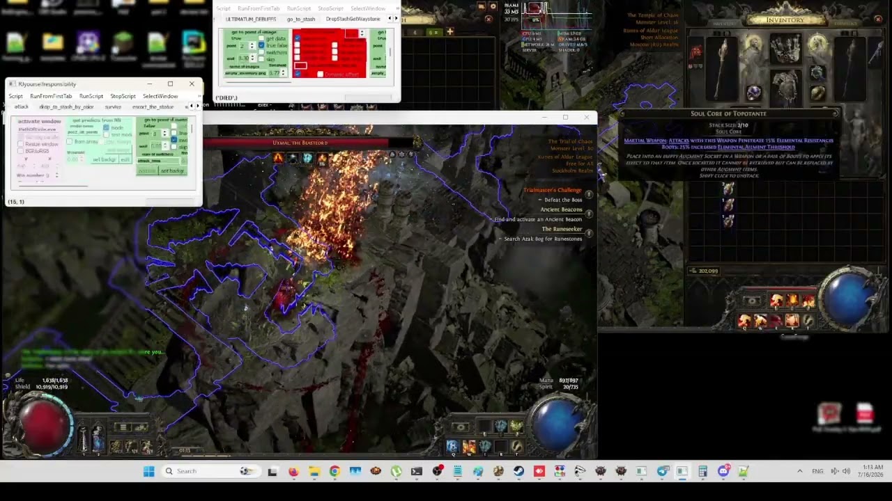 Path of Exile 2 Trial of Chaos Bot
