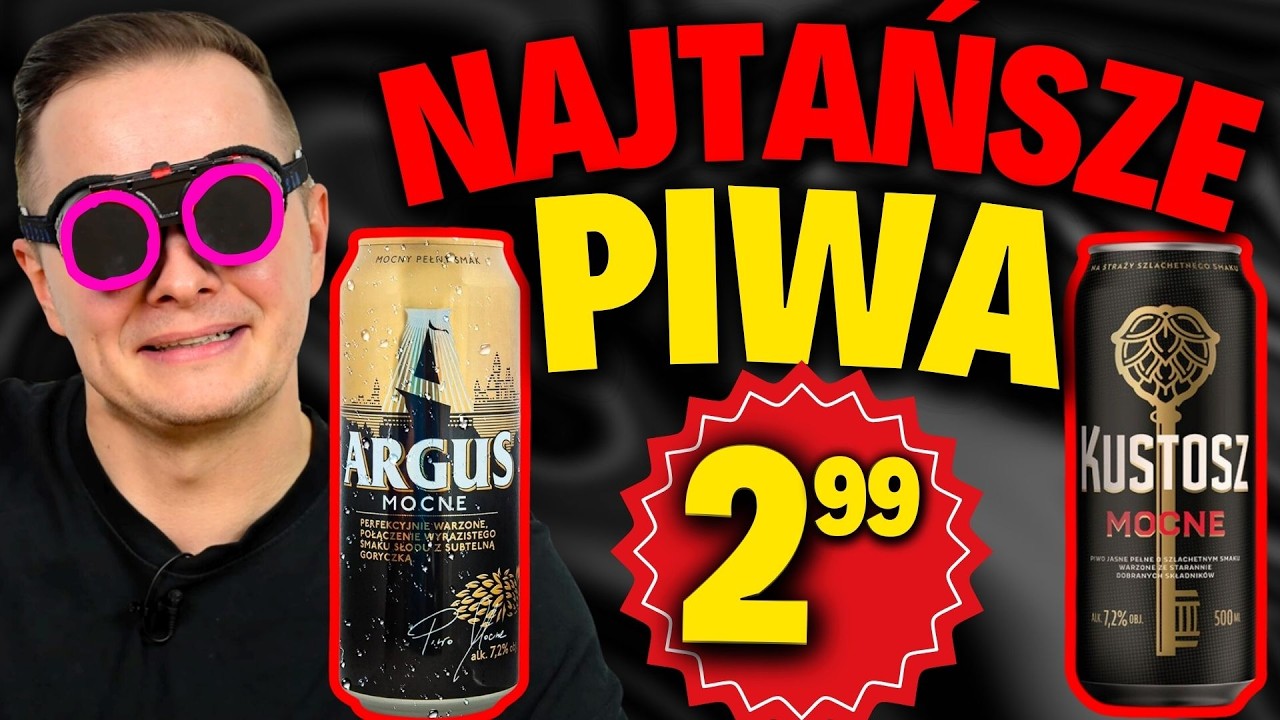 PIWO ZA 3 ZŁ Z BIEDRONKI i LIDLA - CZY WARTO PRZEPŁACAĆ?!