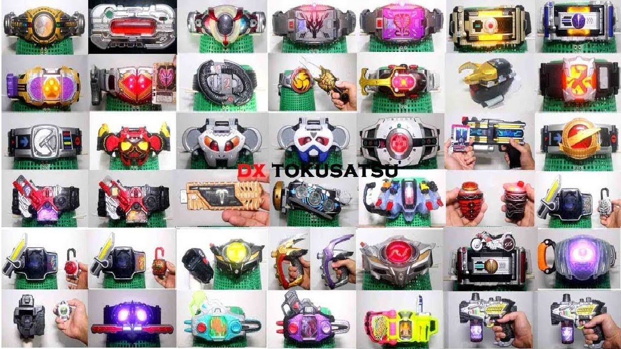 DARK Kamen Riders 2000- 2017  ダーク仮面ライダーの変身ベルト＆アイテム クウガ- ブラッドスターク