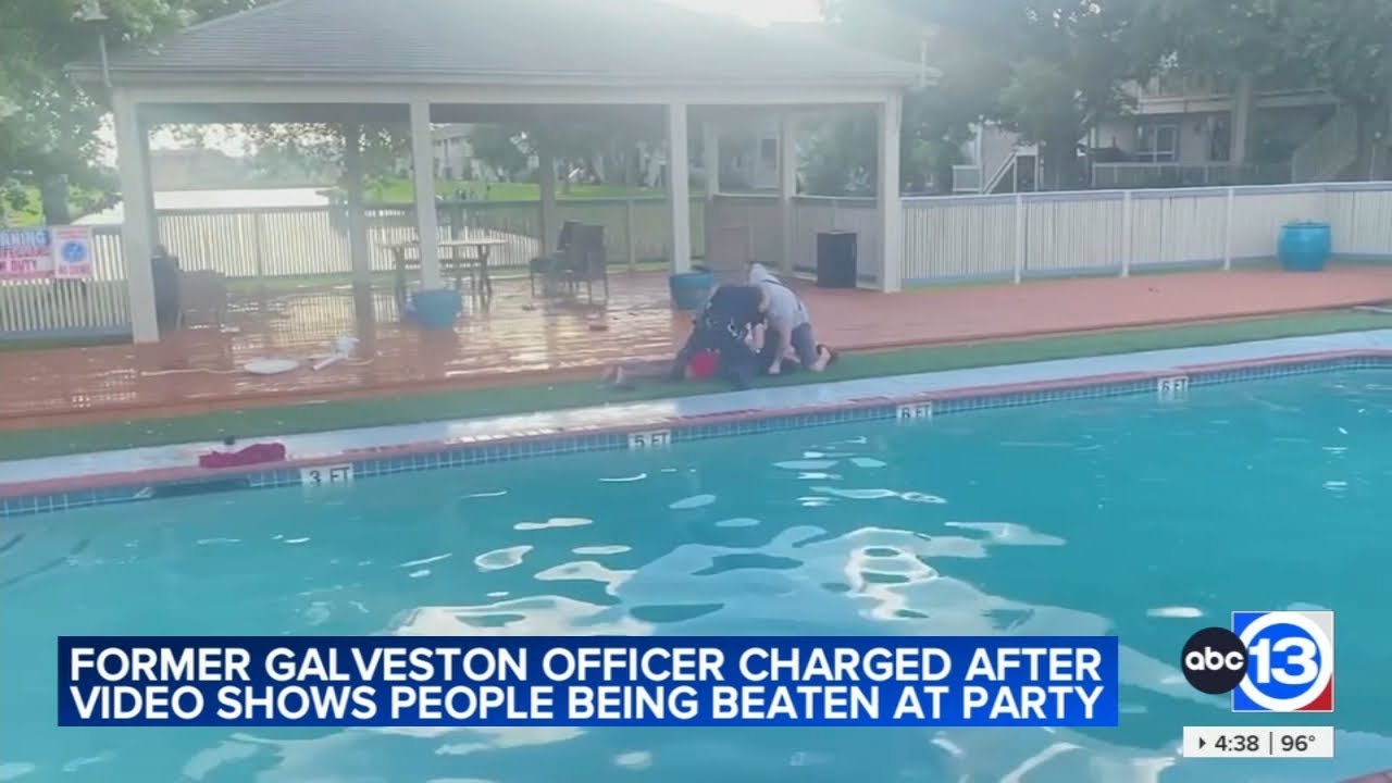 Ex-Texas police officer indicted months after video shows beating at child's birthday party
