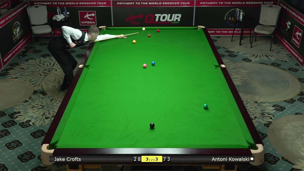 European Snooker Championships - U21 Last  32: Jake Crofts vs Antoni Kowalski