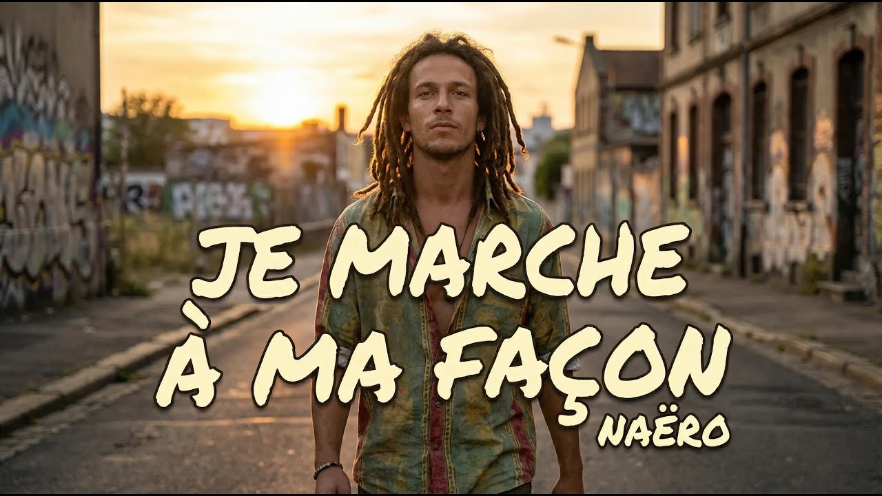 JE MARCHE À MA FAÇON / NAËRO - Reggae Raggamuffin Français 2026