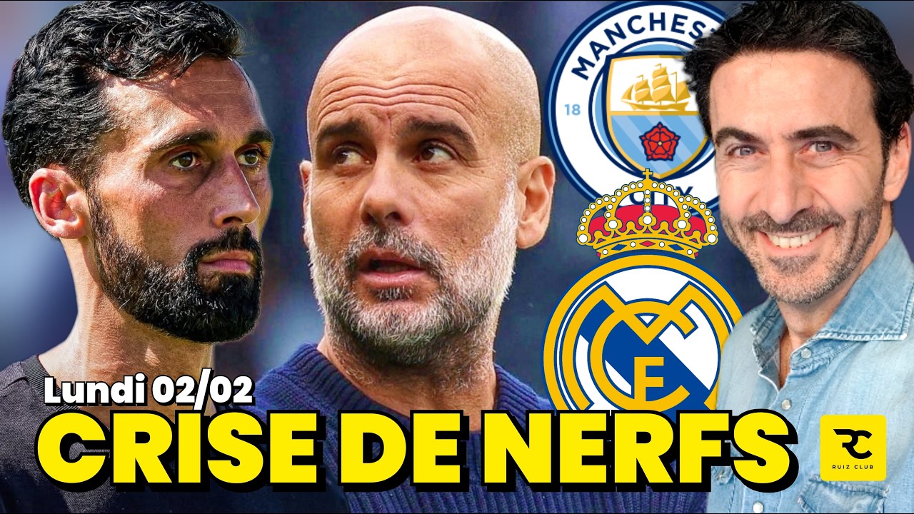🔴 𝗡𝗘𝗪𝗦 𝗙𝗢𝗢𝗧𝗕𝗔𝗟𝗟 GUARDIOLA et ARBELOA Crise de nerfs + Barça, Premier, Serie A et Mercato...