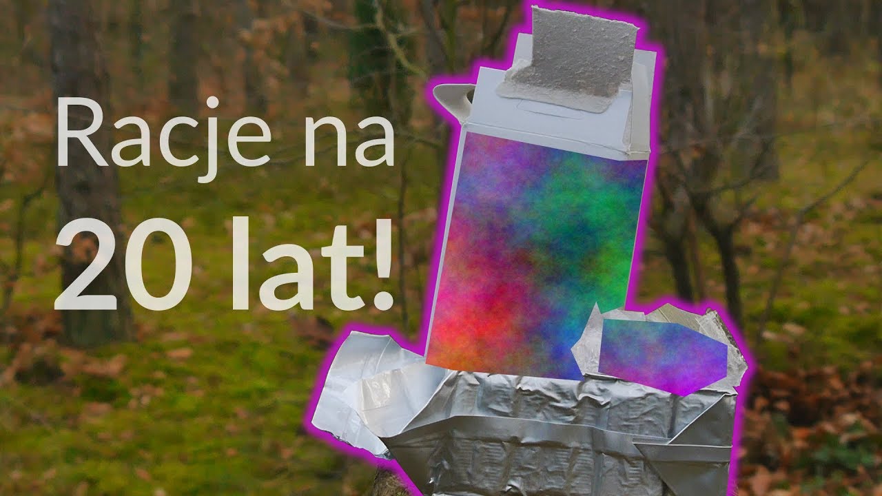 🍞Racje żywnościowe, które przetrwają 20 lat!