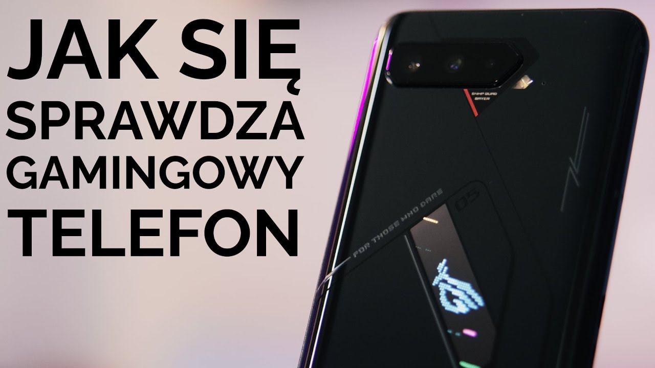 W co można grać na gamingowym telefonie? Test ASUS ROG Phone 5S