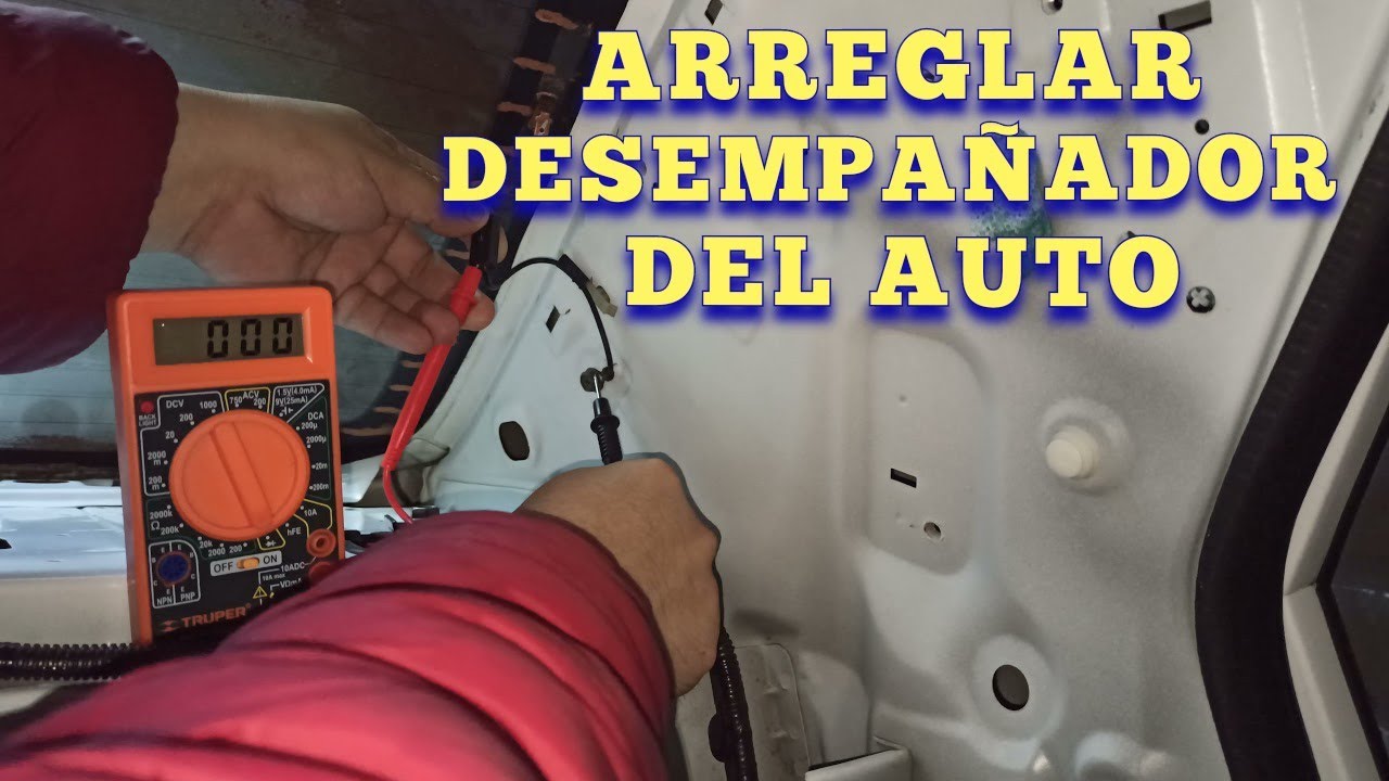 No funciona el DESEMPAÑADOR TRASERO del Nissan Tiida (luneta térmica) | Solución 5