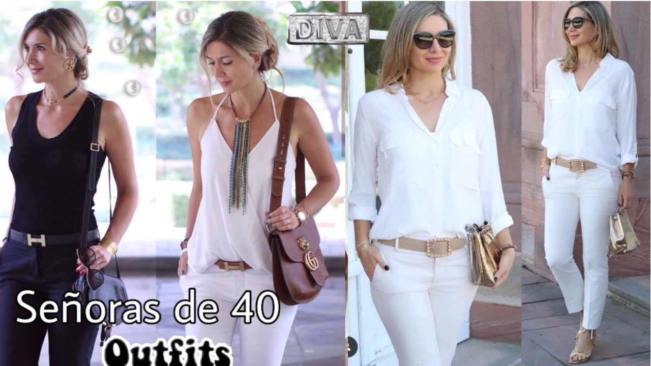 MODA PARA MUJERES DE 40 A&Ntilde;OS C&Oacute;MO VESTIR A TUS 40 A&Ntilde;OS OUTFITS PARA SE&Ntilde;ORAS DE 40 A&Ntilde;OS MODA Y ESTILO