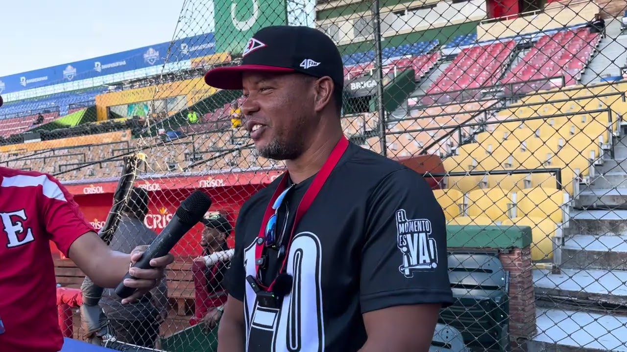 El dirigente del Escogido habla del gran inicio del equipo en el Round Robin