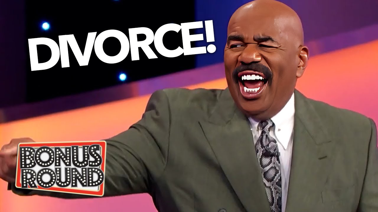 FUNNIEST Divorce Moments on Family Feud with Steve Harvey