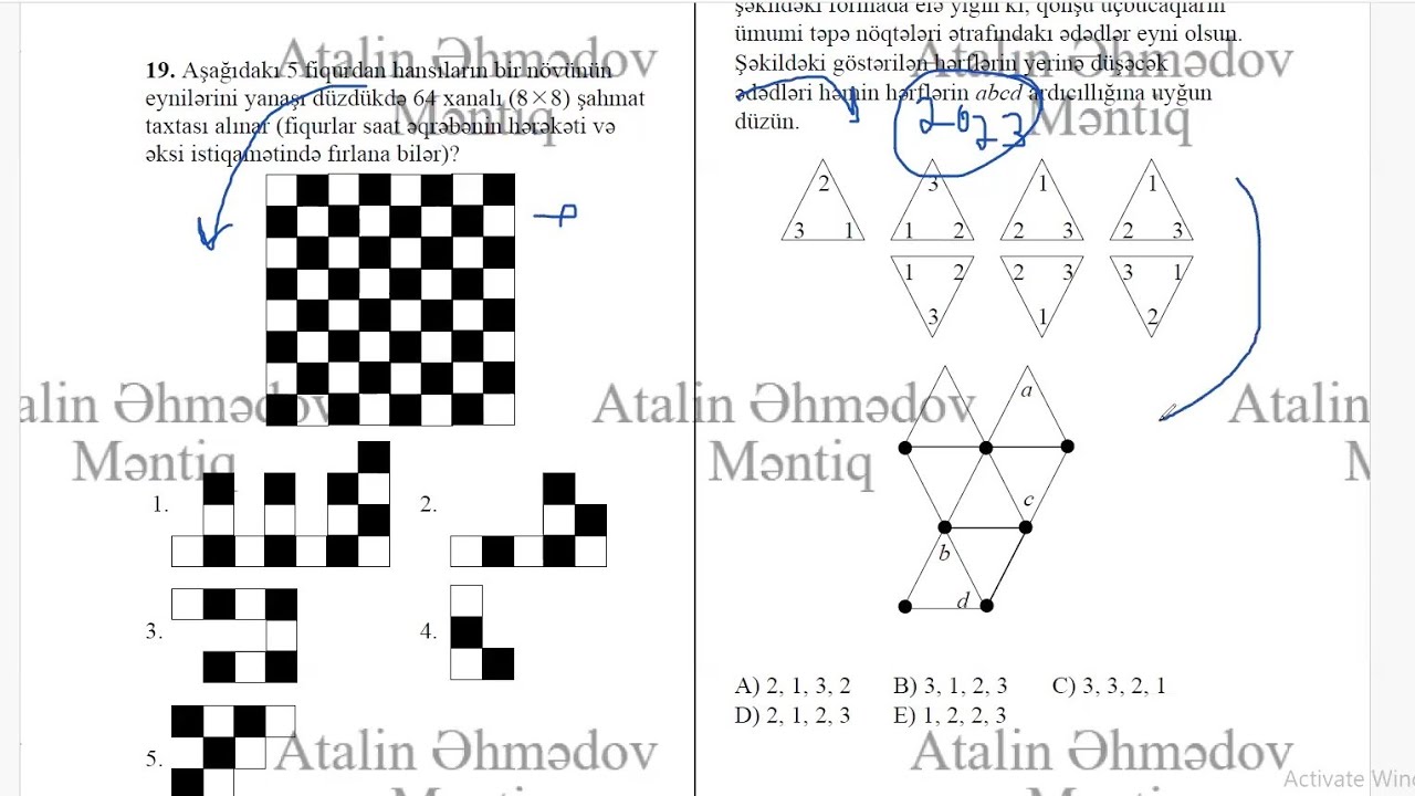 11 Avqust Dövlət Qulluğu imtahanı  öncəsi nələrə diqqət edilməlidir- Atalin Əhmədov #məntiq #vergi