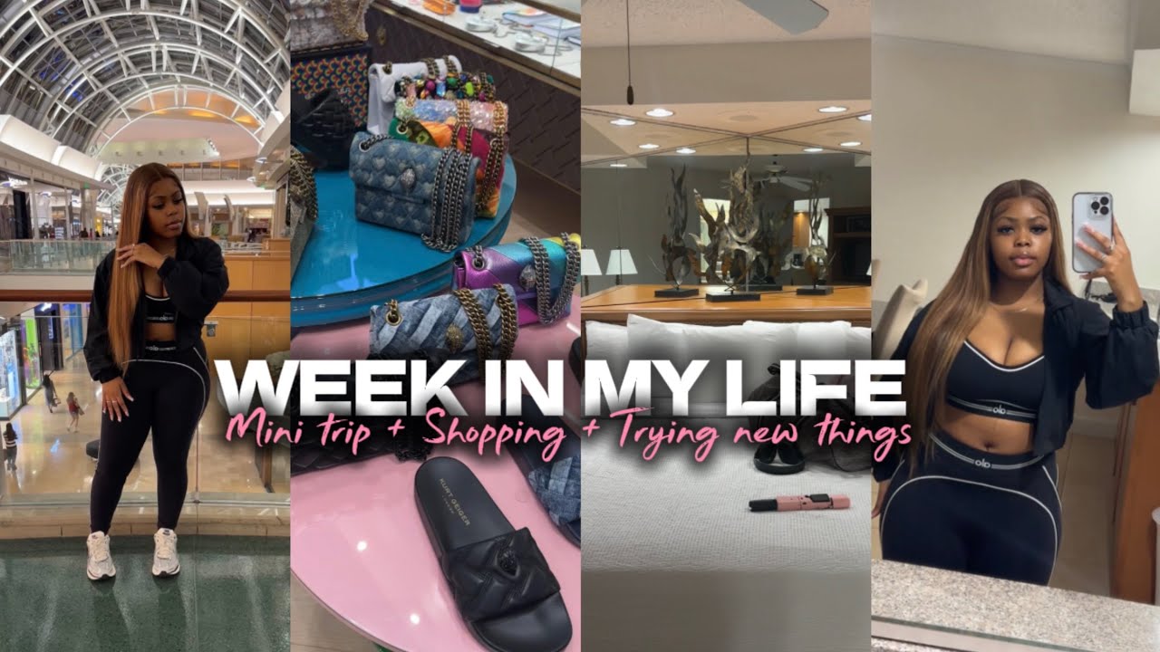 WEEK IN MY LIFE | Mini trip, shopping, trying new things + more 