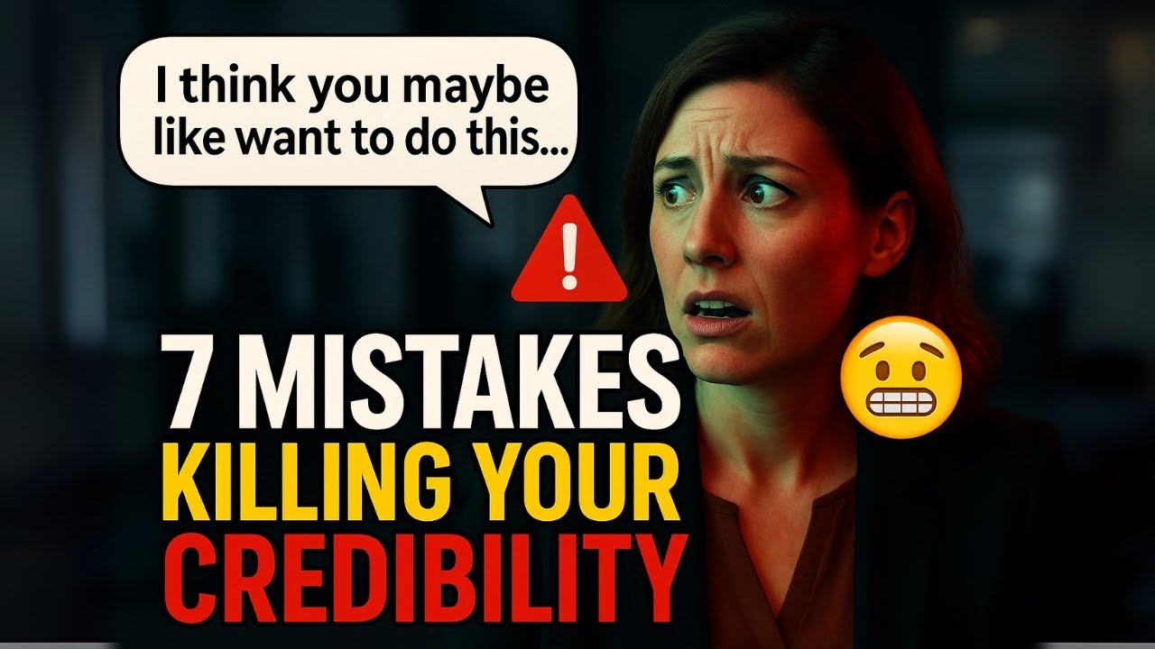 7 Communication Mistakes That Hurt Your Credibility (Without You Realizing It!)