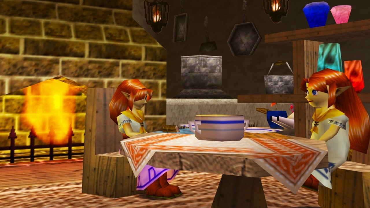 shhh, it will be alright... (relaxing zelda music, fire & rain)