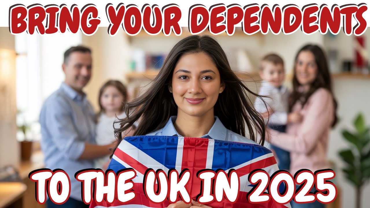 How to Bring your Dependent in the UK in 2025 on study & work Visa 🇬🇧