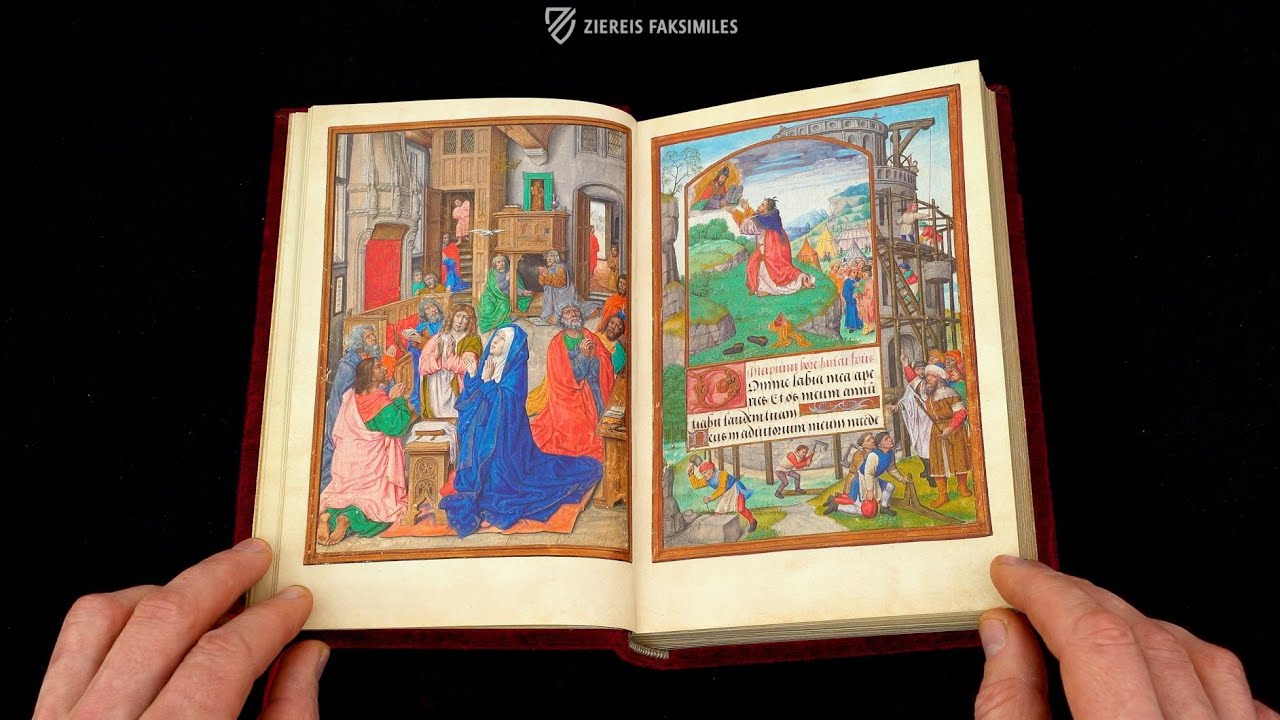 THE FLEMISH BOOK OF HOURS OF MARIE DE MEDICI - Browsing Facsimile Editions (4K / UHD)