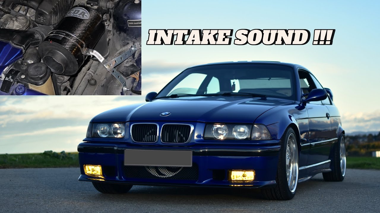 POV Drive | TUNED BMW E36 328i with Crazy Intake Sound | 4K