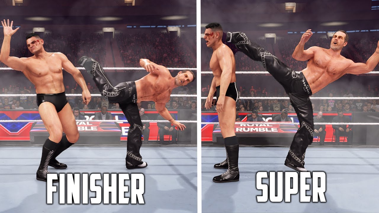 Moves You Can Use As Super Finisher In WWE 2K24