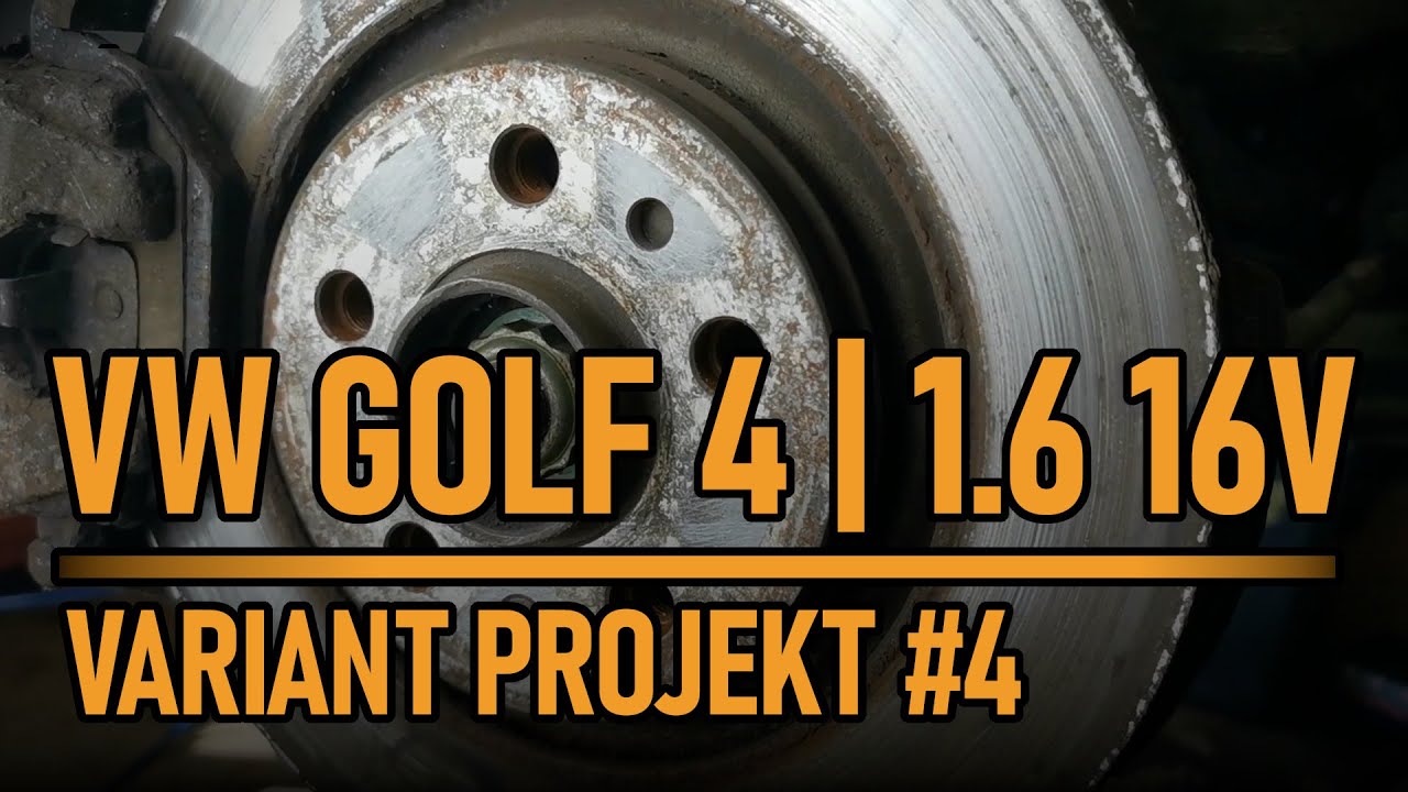 VW Golf 4 1.6 16V | Das Variant Projekt - ein Bremsen Chaos [204] Teil 4/6 👨‍🔧