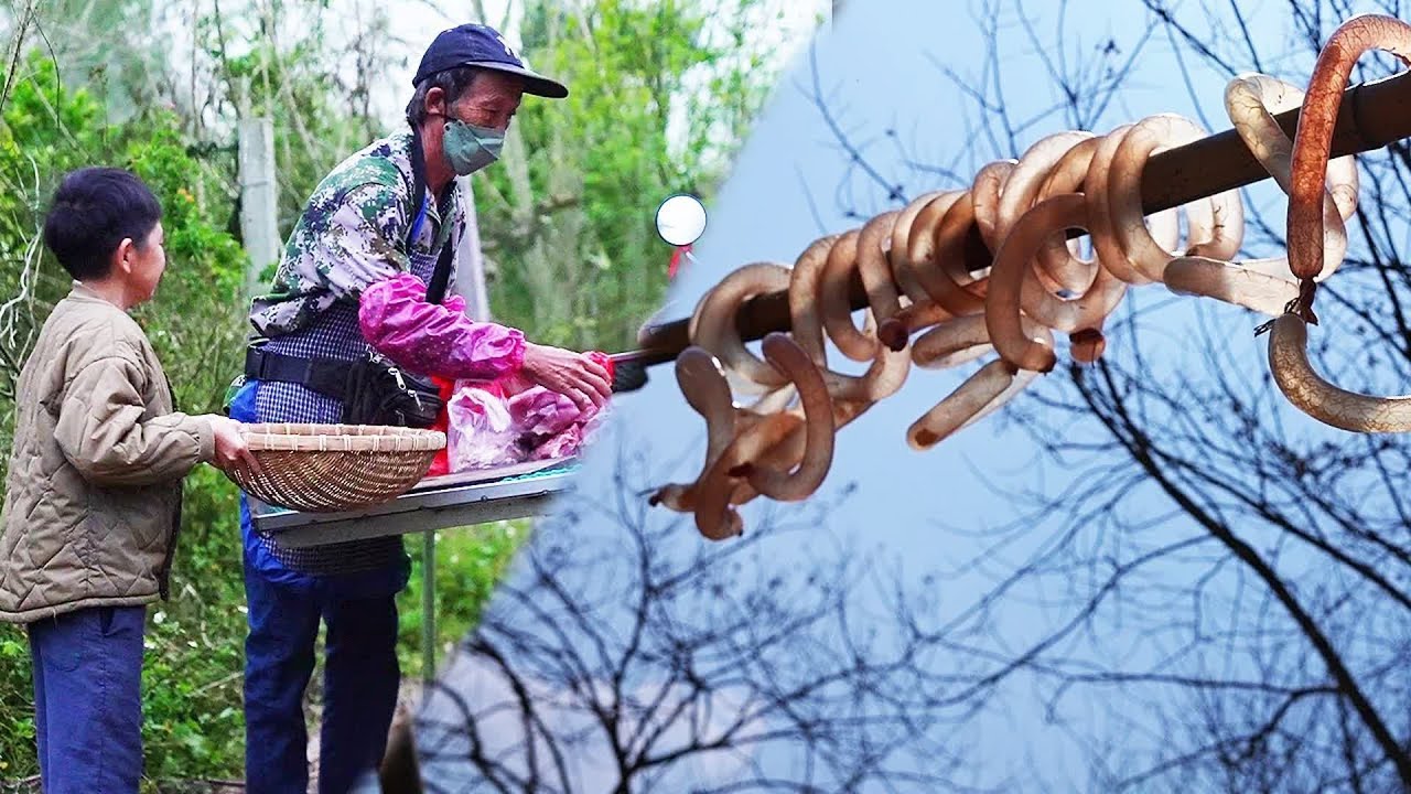 【合集】鲜肉找到了芋头，一起穿了肠衣，节节相连优雅转身，美味需要等