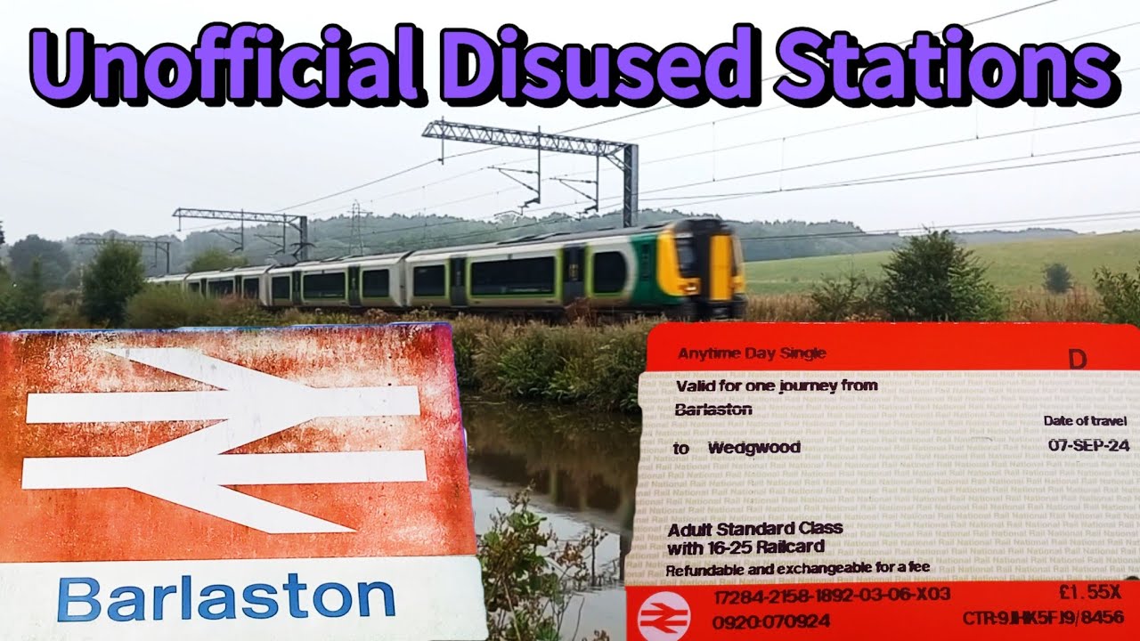 Disused Railway Stations On The Trent & Mersey Canal