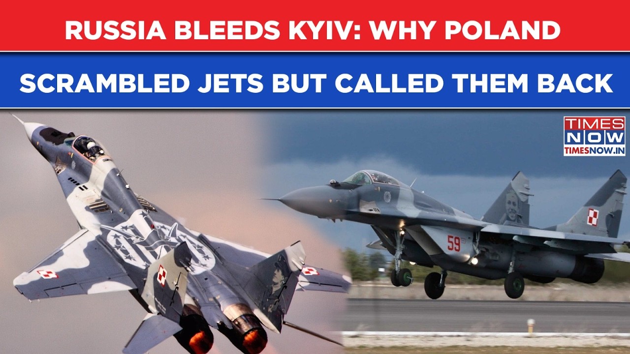 Russia Bleeds Kyiv Dry: Poland Scrambles Fighter Jets, Then Calls Them Back As Putin Says 'No Mercy'