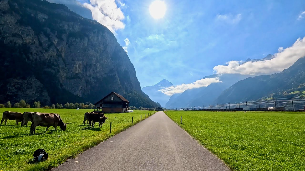 Swiss Countryside Road Trip | Most Scenic Mountain Roads in 4K
