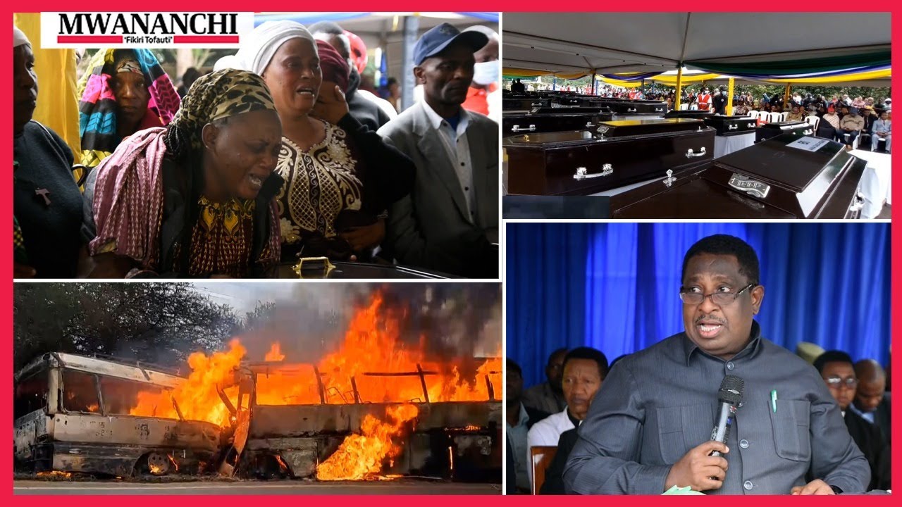 NI SIMANZI ISIYOFUTIKA MOYONI NDUGU WAKIKABIDHIWA MIILI 42 AJALI YA MABASI SAME