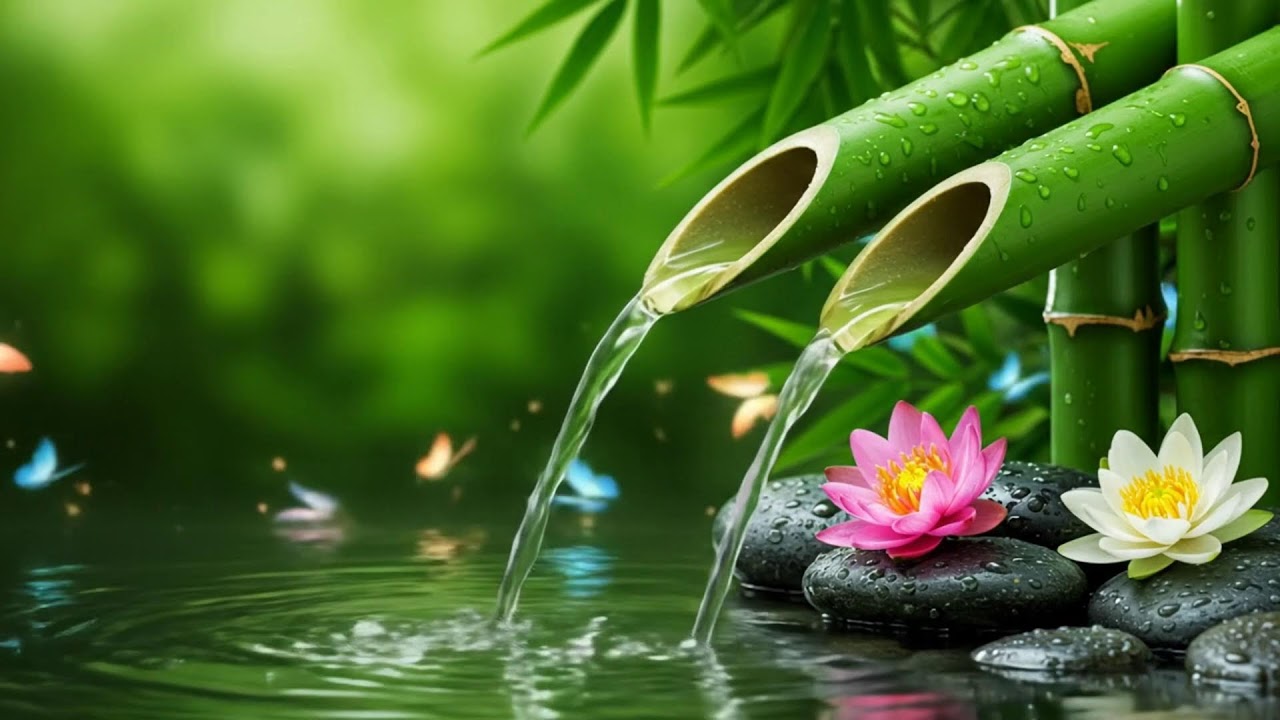 Relaxing in the Bamboo Forest – Piano and Nature Harmony for Peaceful Nights and Meditation