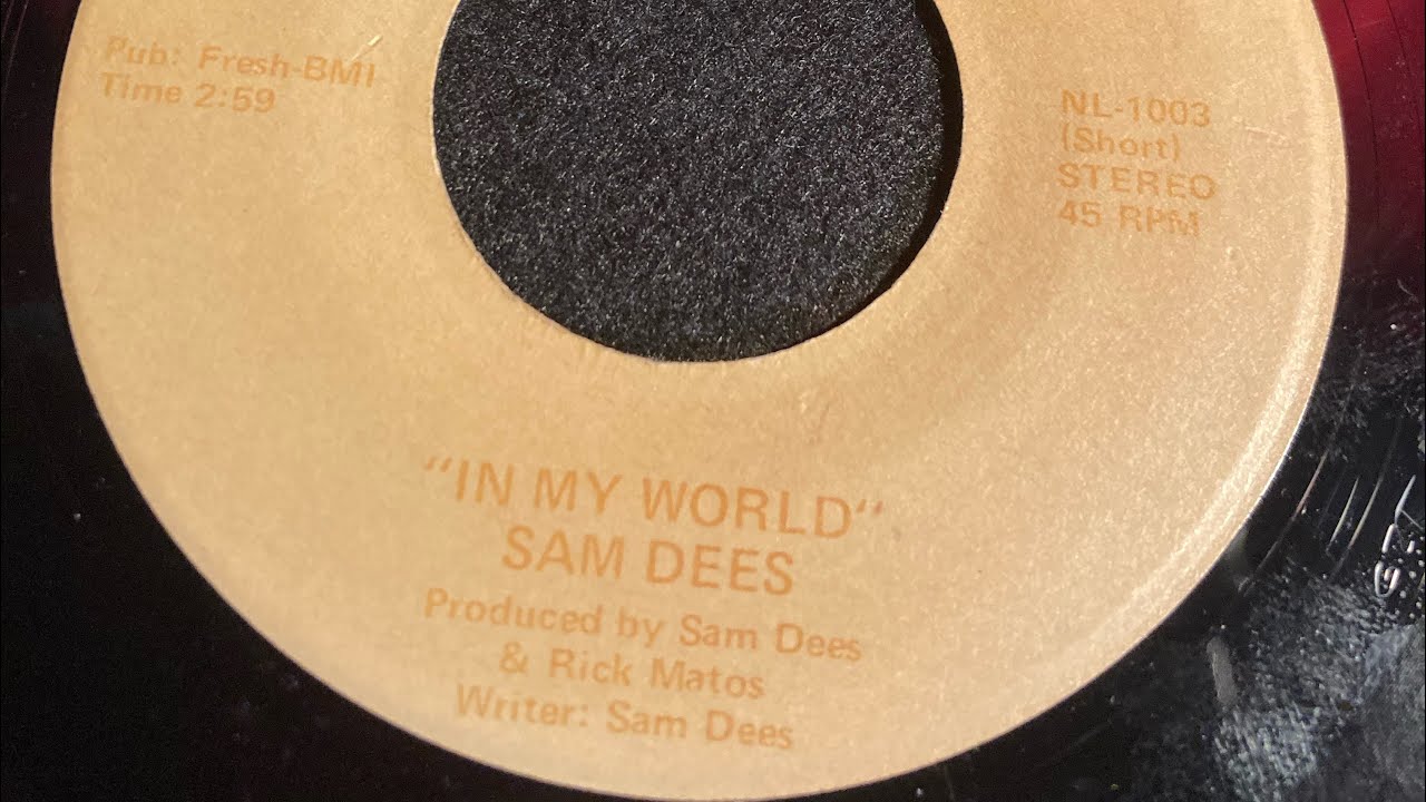 Sam Dees     In My World (short)