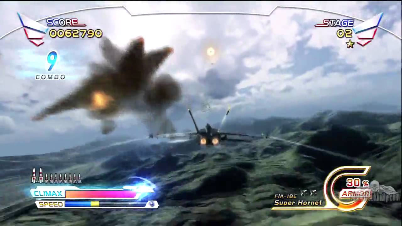 After Burner Climax Gameplay