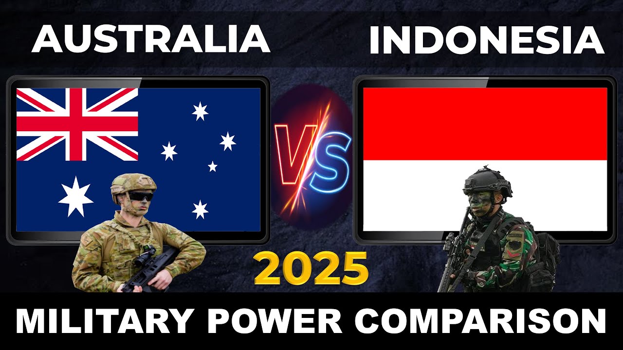Australia vs Indonesia Military Power 2025 | Indonesia vs Australia Military Power 2025