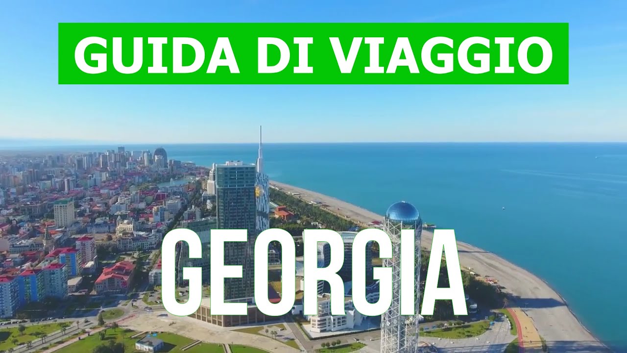 Bei posti in Georgia | Mar Nero, natura, montagne, attrazioni | Georgia cosa vedere | Drone video 4k