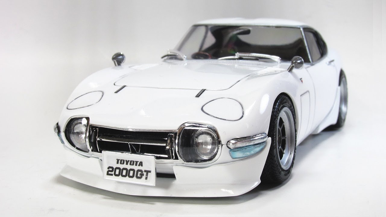 #18　1/24  トヨタ 2000GT製作記 / HASEGAWA '67 TOYOYA 2000GT Building [Eng Sub]