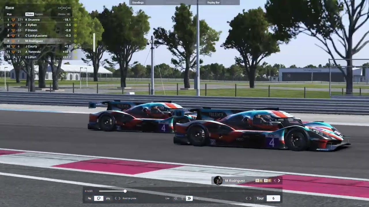 Paul ricard LMP3 organisé par L' EKV  ‐
