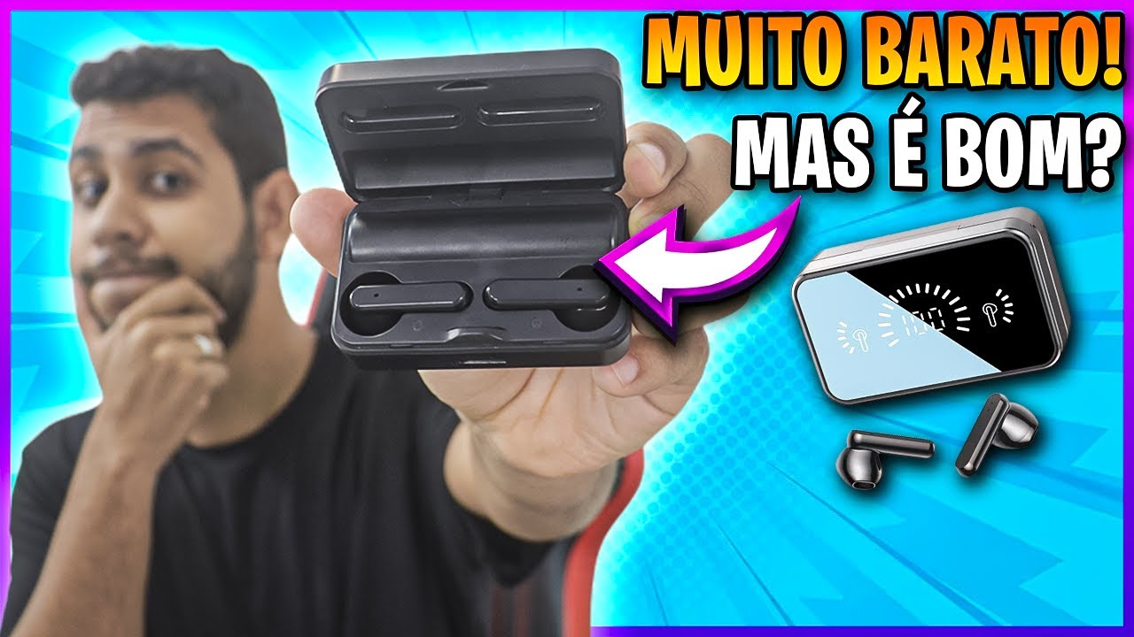 Fone Bluetooth S20! MUITO BARATO 😱 mas &eacute; bom? Vale a Pena comprar? Unboxing e Review