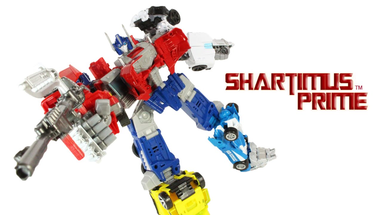 Transformers Red Optimus Maximus Omega Prime Combiner Wars Autobot Toy Figure Review
