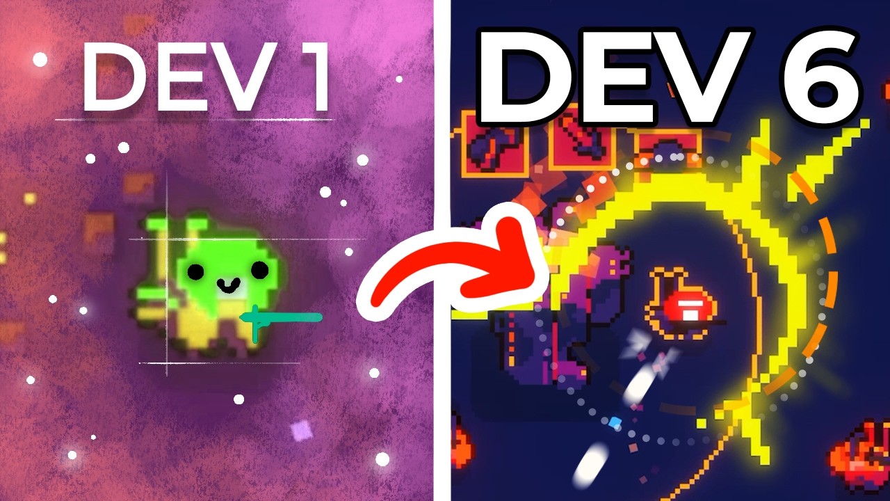 6 РАЗРАБОТЧИКОВ создают ROGUELIKE без ОБЩЕНИЯ!