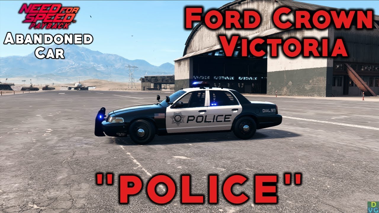 NFS Payback | Ford Crown Victoria ''Police'' - Abandoned Car