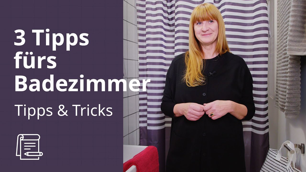 Badezimmer dekorieren | IKEA Tipps & Tricks
