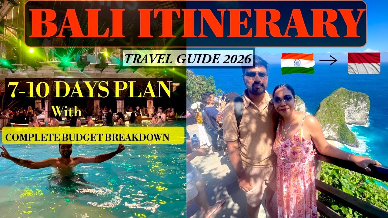 Bali Itinerary 7-10 days | Bali Trip | Bali Tourist places | Bali Places to Visit | Bali Budget |