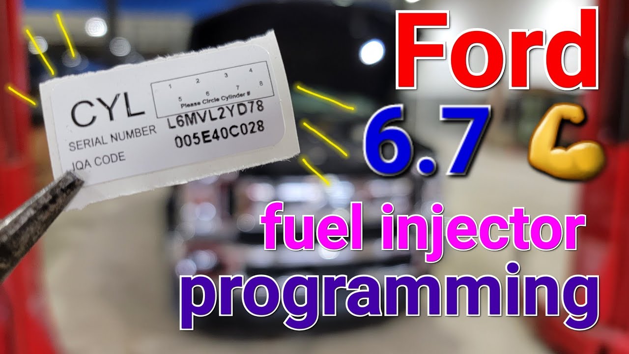 КАК запрограммировать номера IQA для Ford 6.7 DIesel | Forscan и IDS
