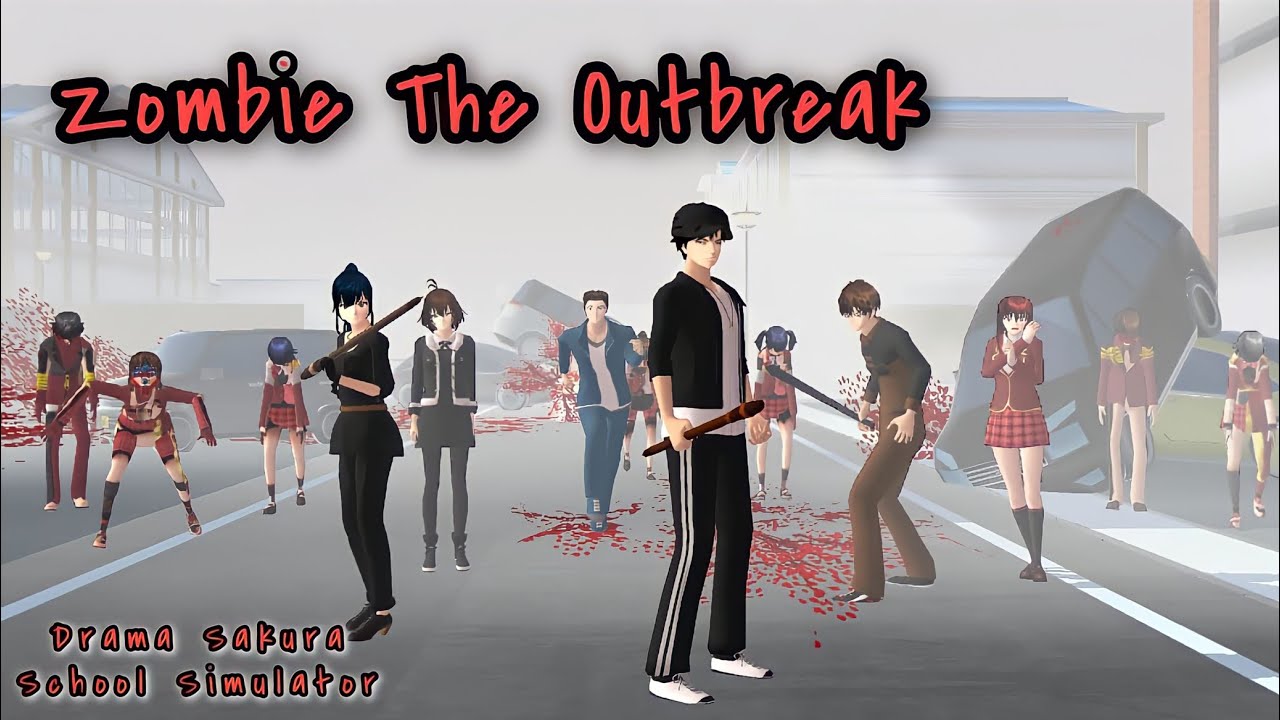 ZOMBIE THE OUTBREAK 🧟 || epsd 01 || Drama Sakura School Simulator Horror