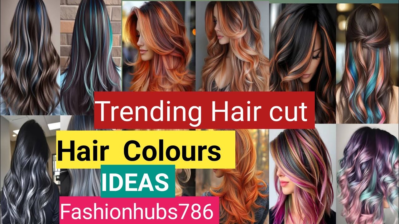 Trending  Hair Colours and Hair cuts || New Hairdye for  weddings|fashionhubs786
