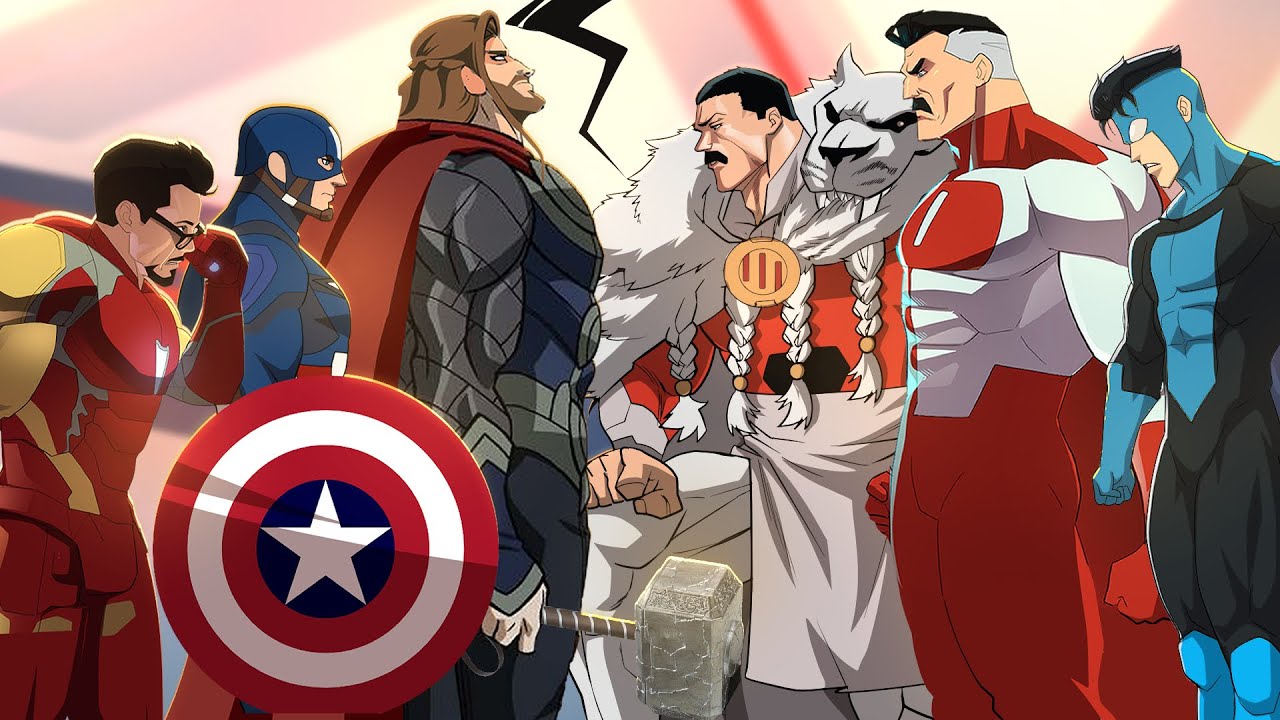 Avengers VS Invincible in EPIC Crossover Battle!