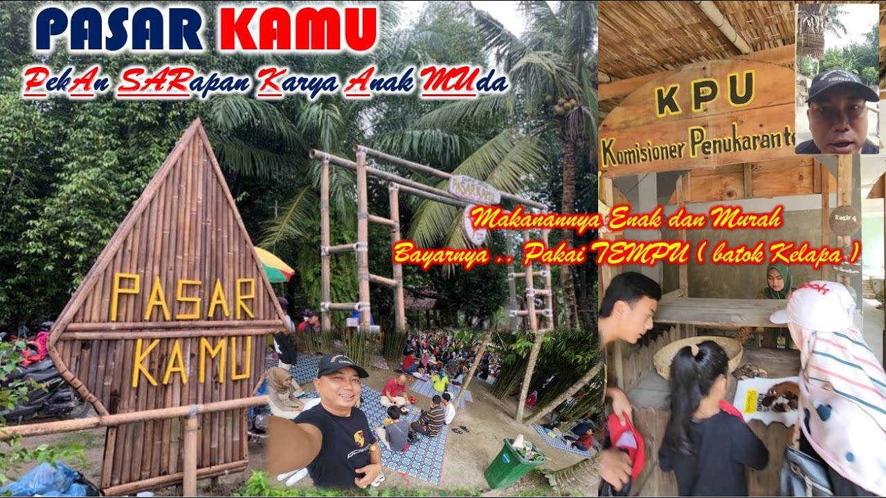 PASAR KAMU | PANTAI PUTRI DELI | ROMANCE BAY | Tiga Destinasi Wisata dalam Satu Hari .