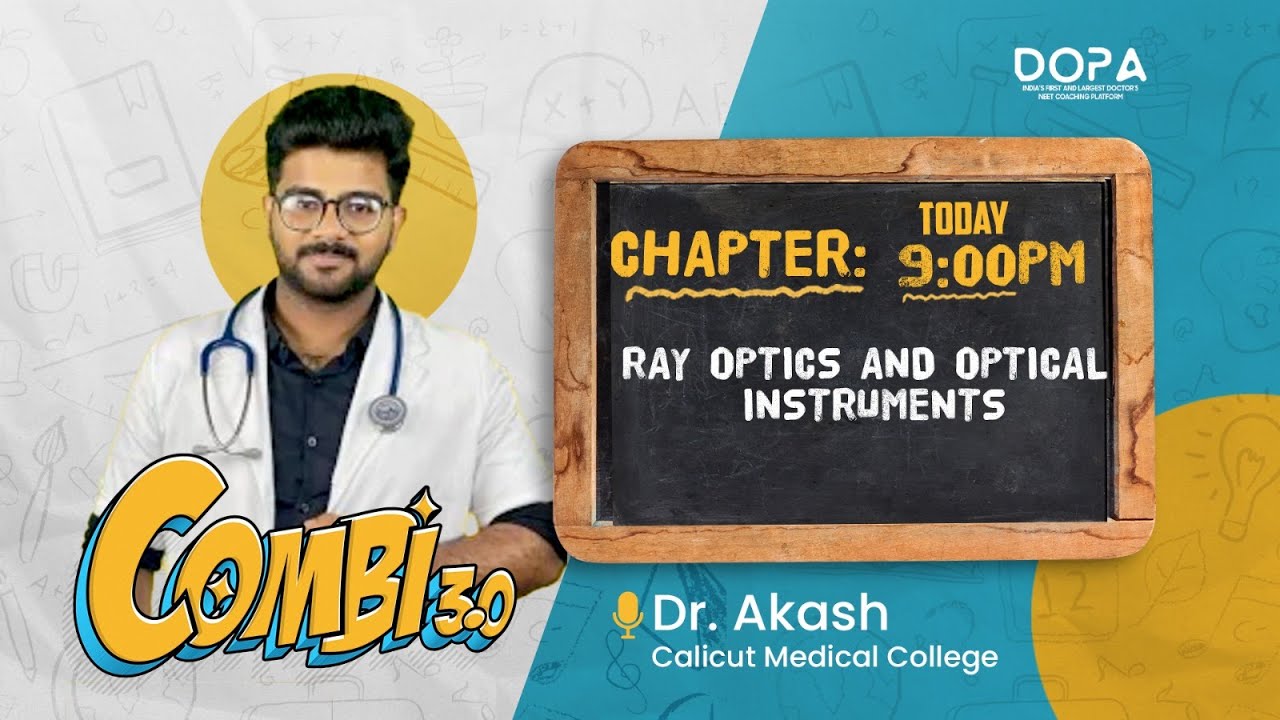 Ray optics and optical instruments | Combi 3.0 | Dr Akash #neet2024 #neetprepartion