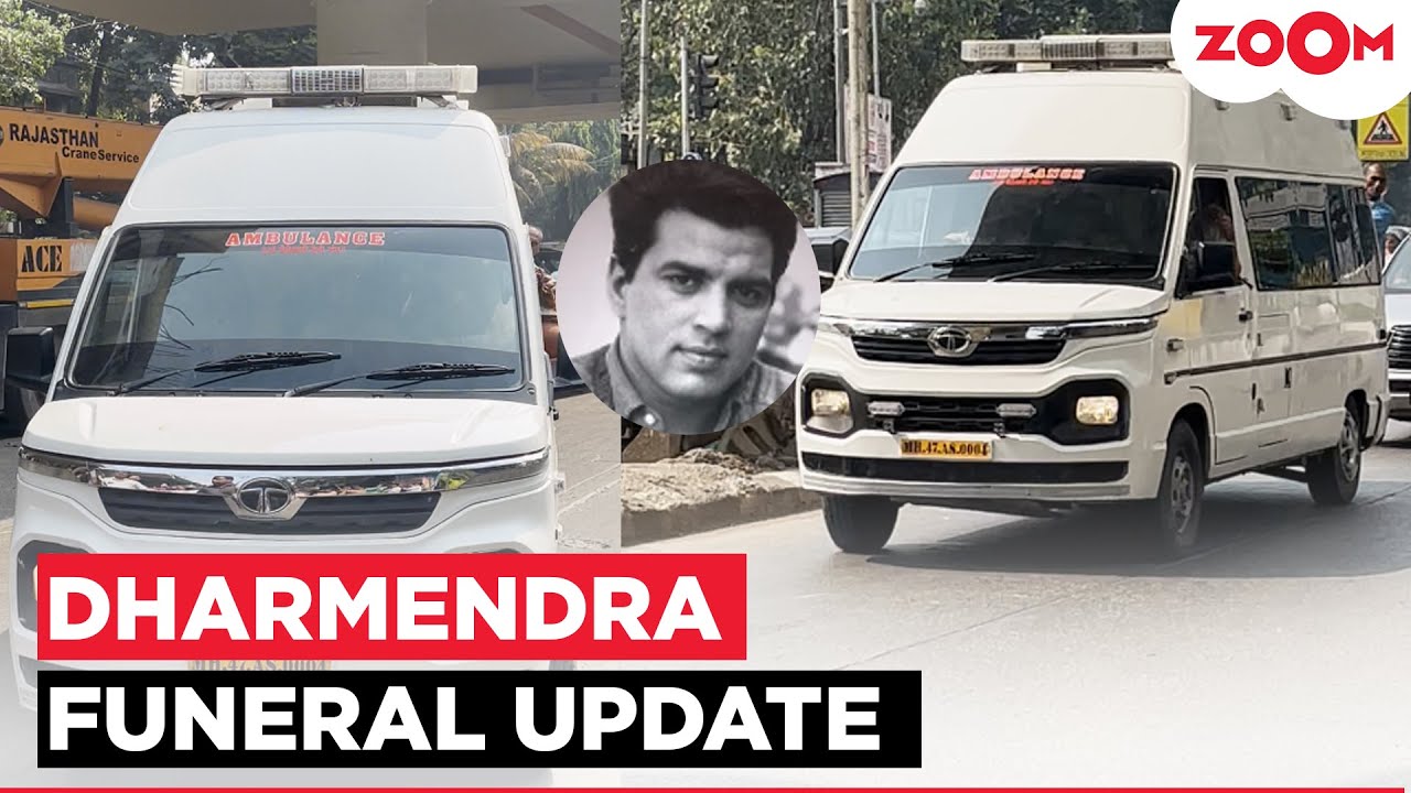 Dharmendra Death News | Hema Malini, Sunny Deol, Esha Deol & family leave for actor's funeral