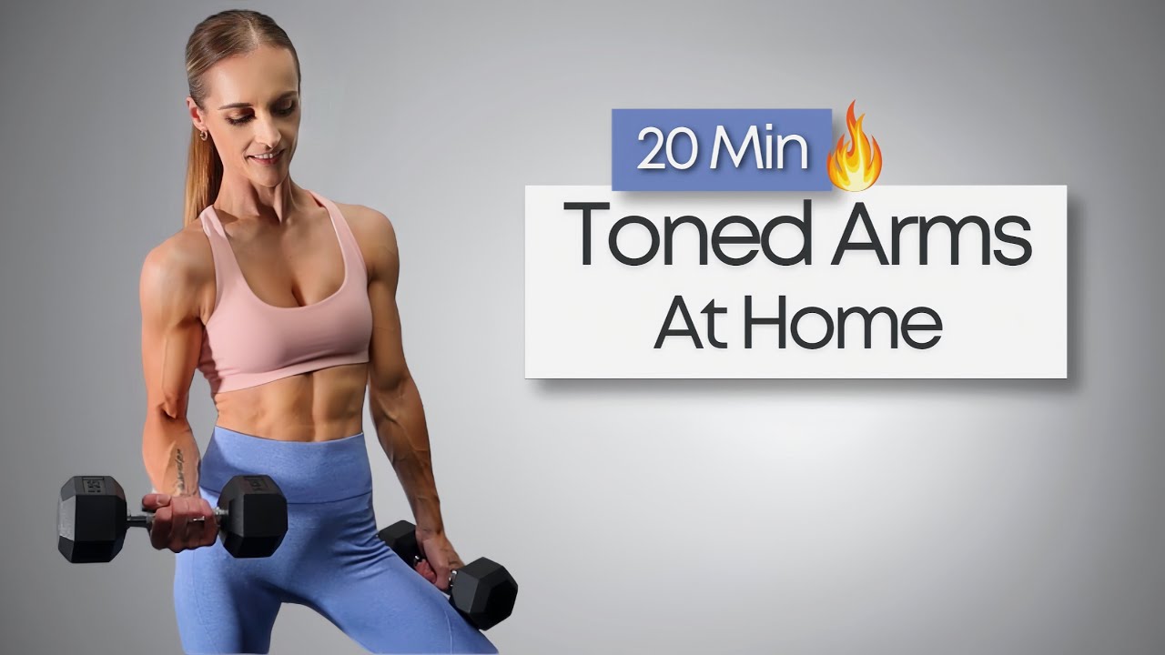 20 MIN DUMBBELL WORKOUT FOR TONED ARMS | No Repeat, No Talking!