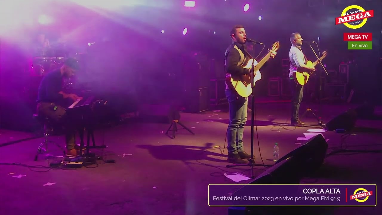 Copla Alta en el Festival del Olimar 2023 - transmisión Mega FM 91.9 Vergara